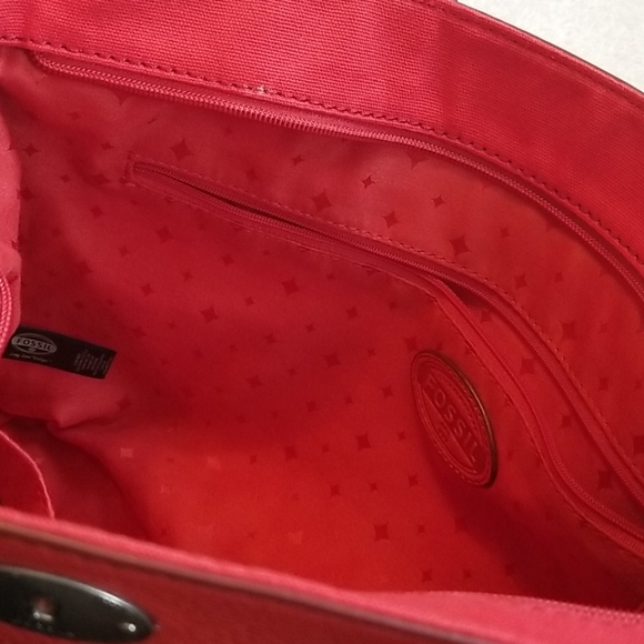 Vintage Fossil Hunter Shopper with Key - Picture 7 of 10